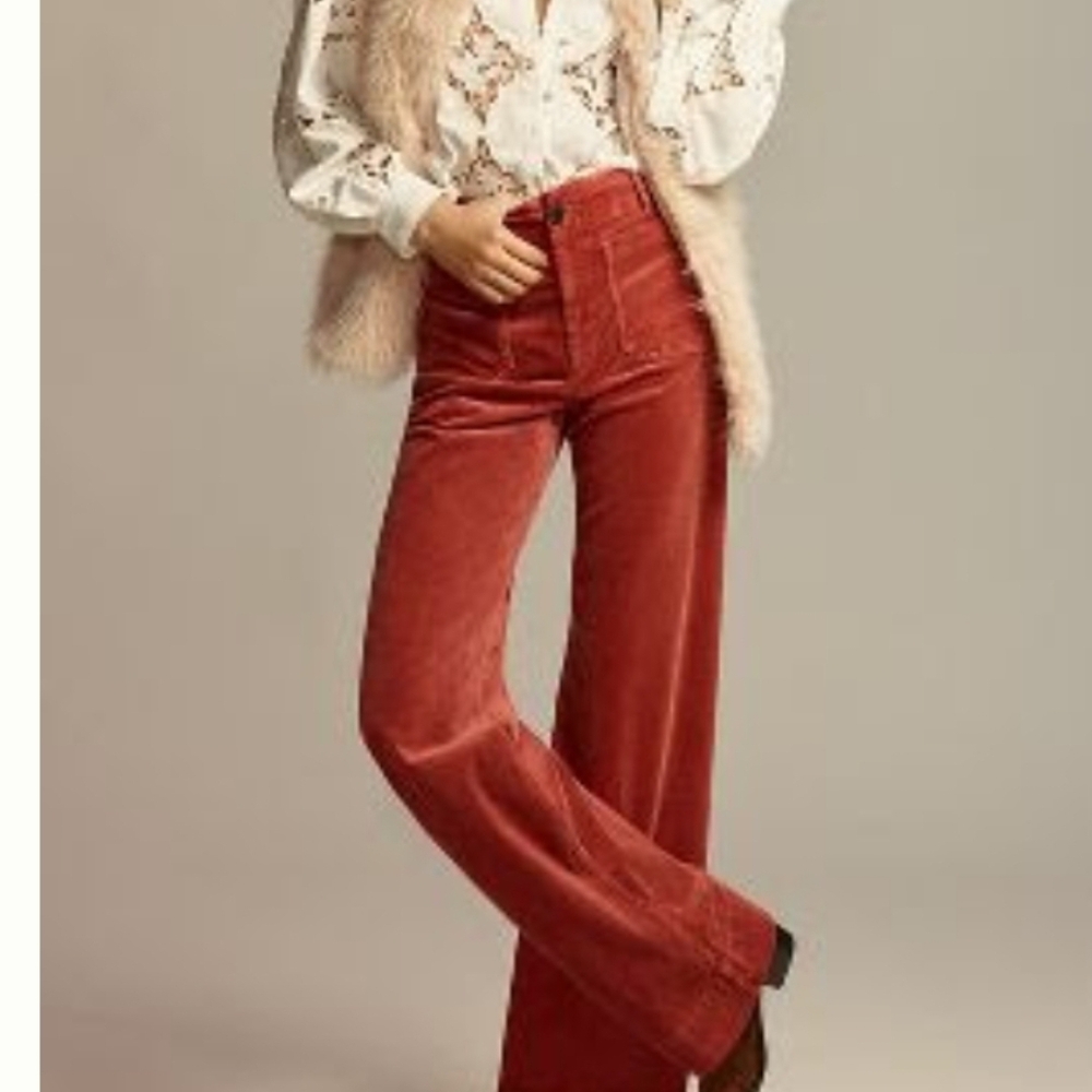 Anthropologie Maeve Colette Corduroy Pants
